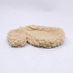China manufacture poly wool mitt car detailing synthetic anti scratch car gloves