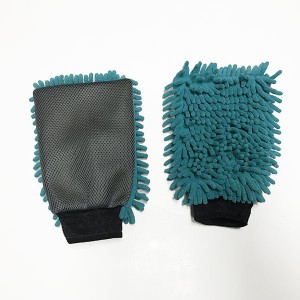 Good sale customized packing car wash microfiber chenille mitt