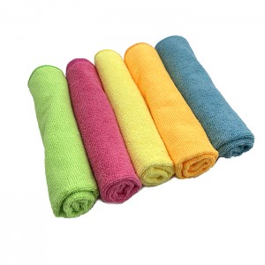 Microfiber cleaning cloth kitchen towel wholesale household towel