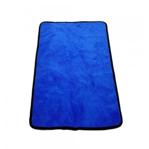 Factory customized high-density coral fleece thick water-absorbing superfine fiber towel