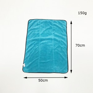 Double Sided Detailing Cloth Professional Design Auto Buffing Microfiber cleaning Car Towel