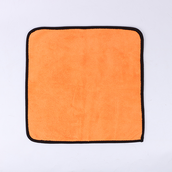 Bottom price Microfiber Leather Fabric - Chinese Manufacture Double Sided Orange And Grey 600 gsm Microfiber Car Cleaning Towel – Eastsun