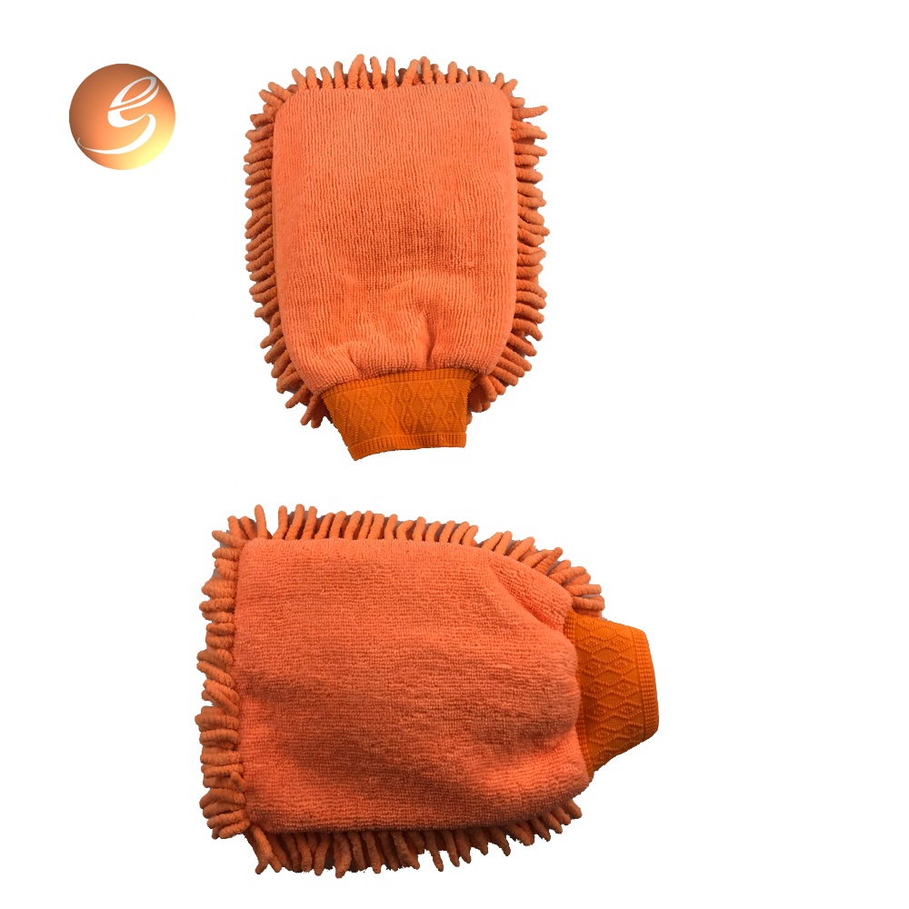 Factory supplied Microfiber Mitt - Best auto magic chenille microfiber car wash cleaning gloves cloth – Eastsun