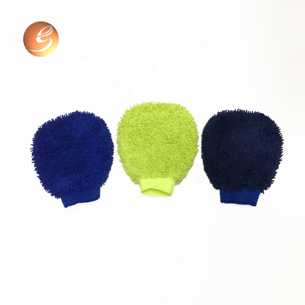 Cheapest Price Sheepskin Car Detailing Cleaning - High quality microfiber waterproof car cleaning wash mitt – Eastsun
