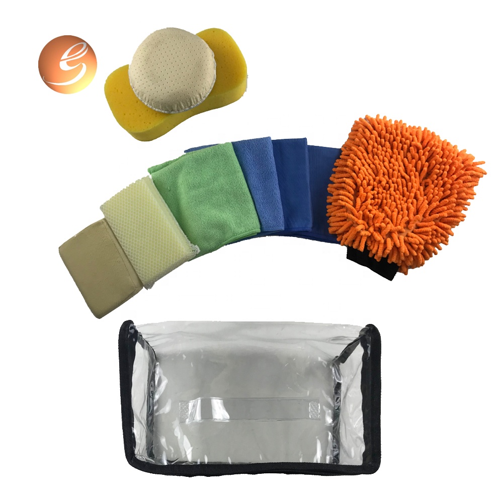 Best quality Cleaning Car Set - High quality lint free sponge pad car washing set – Eastsun