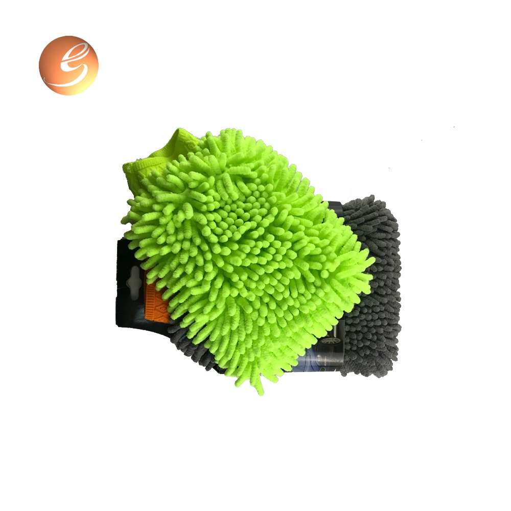 Car Chenille Microfiber Cloth Cleaning Mitt and Cleaning Duster Glove