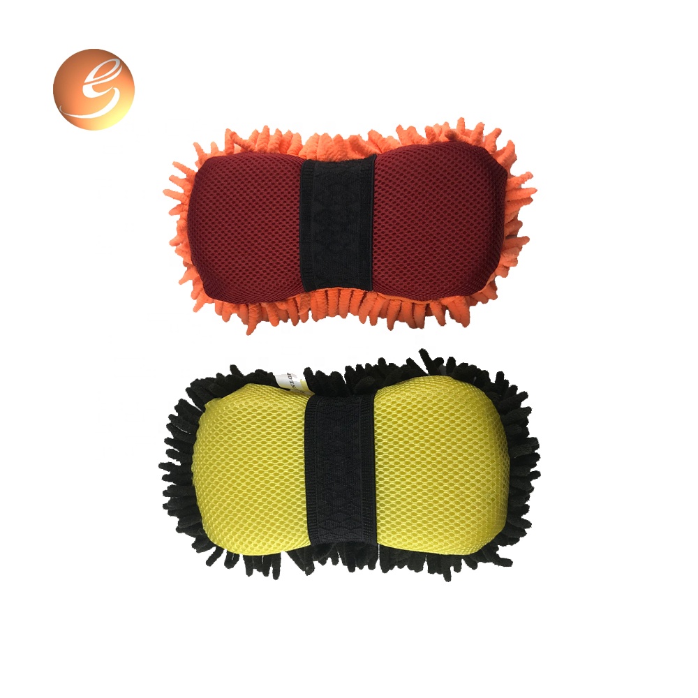 HOT Sale Top Quality Multi-Function Chenille Microfiber Square Sponge with Belt