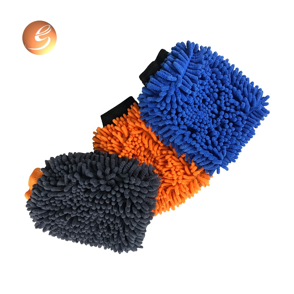Large quantity care cleaning do not shed microfiber polishing mitt