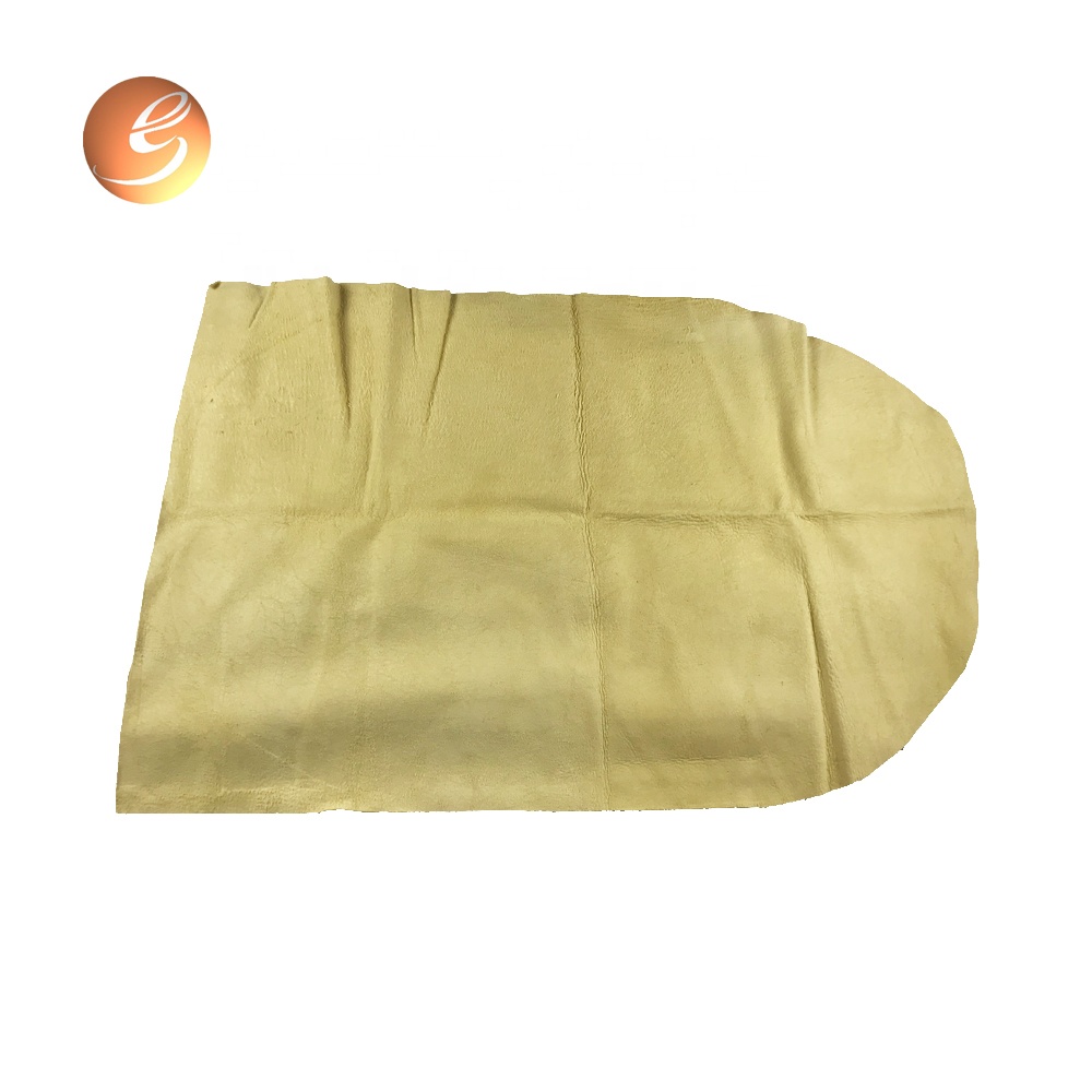 Factory direct sale durable super dry natural chamois car cleaning cloth