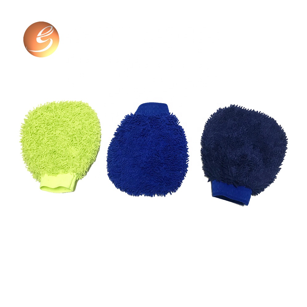 Low price for Car Cleaning Gloves - Wholesale soft microfiber chenille mitt car wash glove – Eastsun