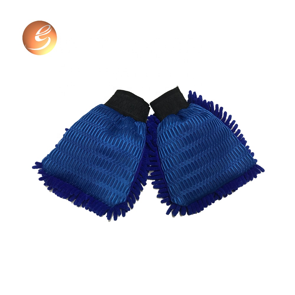 factory customized Microfiber Pet Cleaning Glove - High quality chenille mitt car cleaning glove car wash mitt – Eastsun