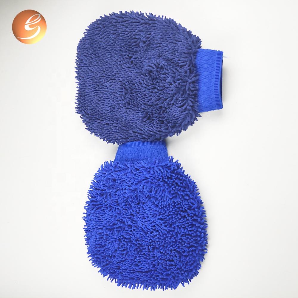 Well-designed Synthetic Sheepskin/Wool Car Wash Mitt Pad - Microfiber Chenille Material Dusting Gloves Car Wash Mitt – Eastsun