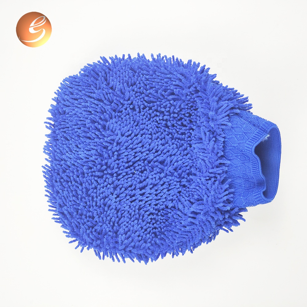 Short Lead Time for Washing Glove - China Blue Color Car Microfiber Chenille Wash Mitt Factory – Eastsun