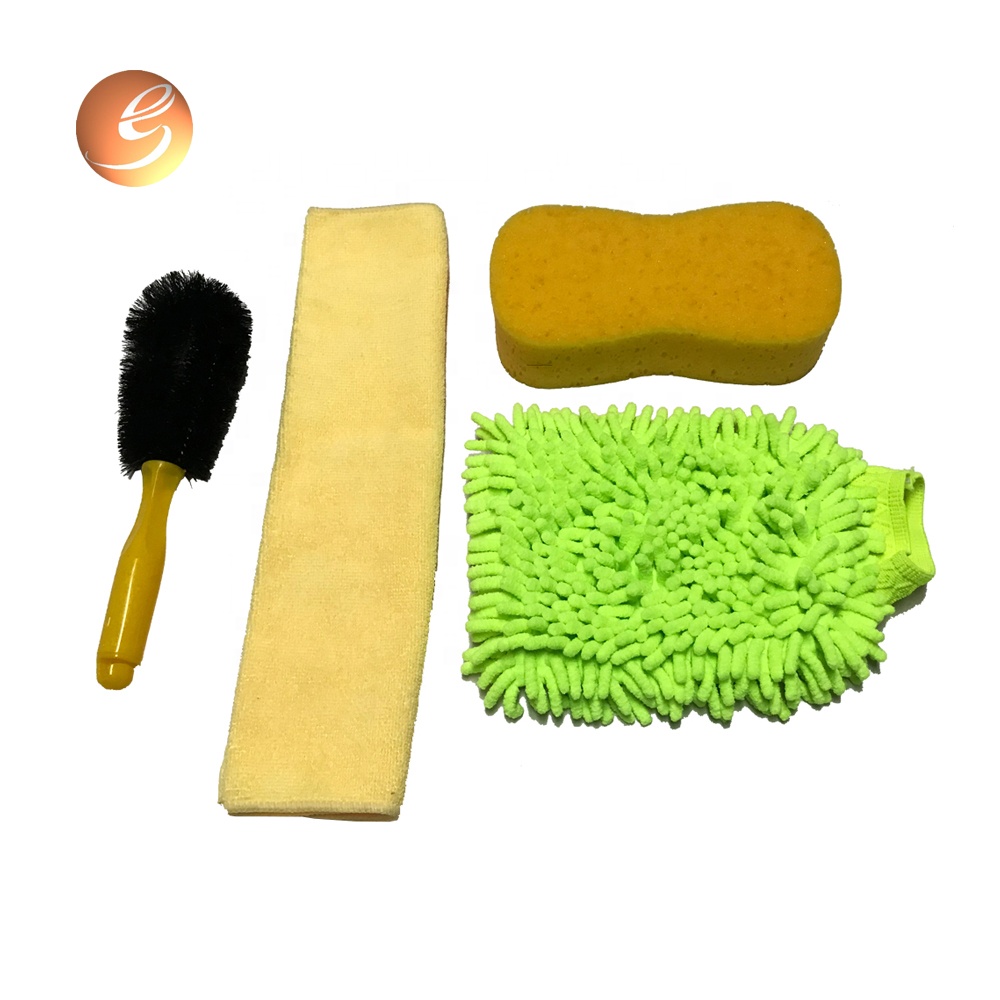 Car cleaning set for car washing 4 pcs cleaning tool for car washing