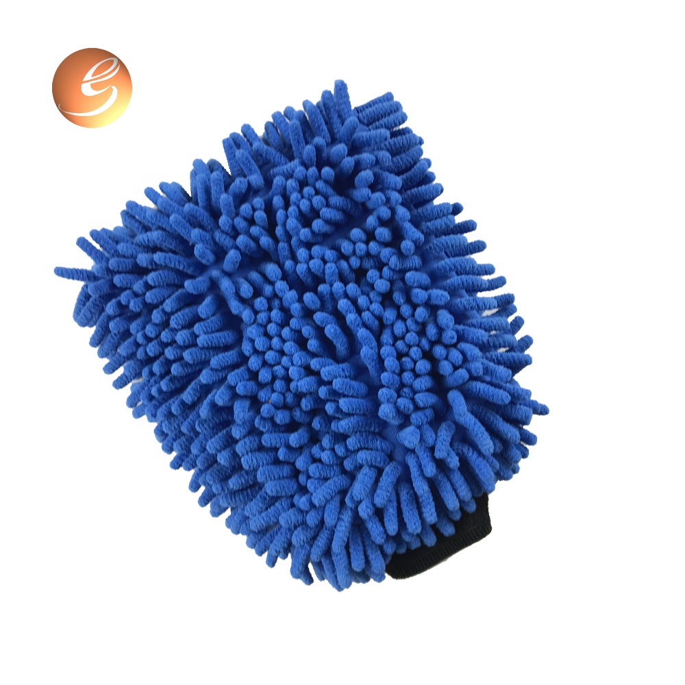 Best Price for Sheepskin Wash Mitt In Glove - Good sale durable double side thick coral fleece polish mitt – Eastsun