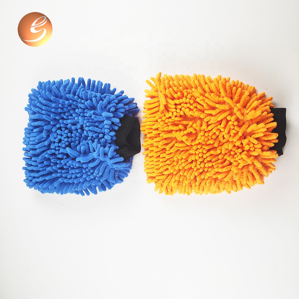 Manufactur standard Car Wash Mitt Plush - Good-value Chenille Car Cleaning Wool Mitt – Eastsun
