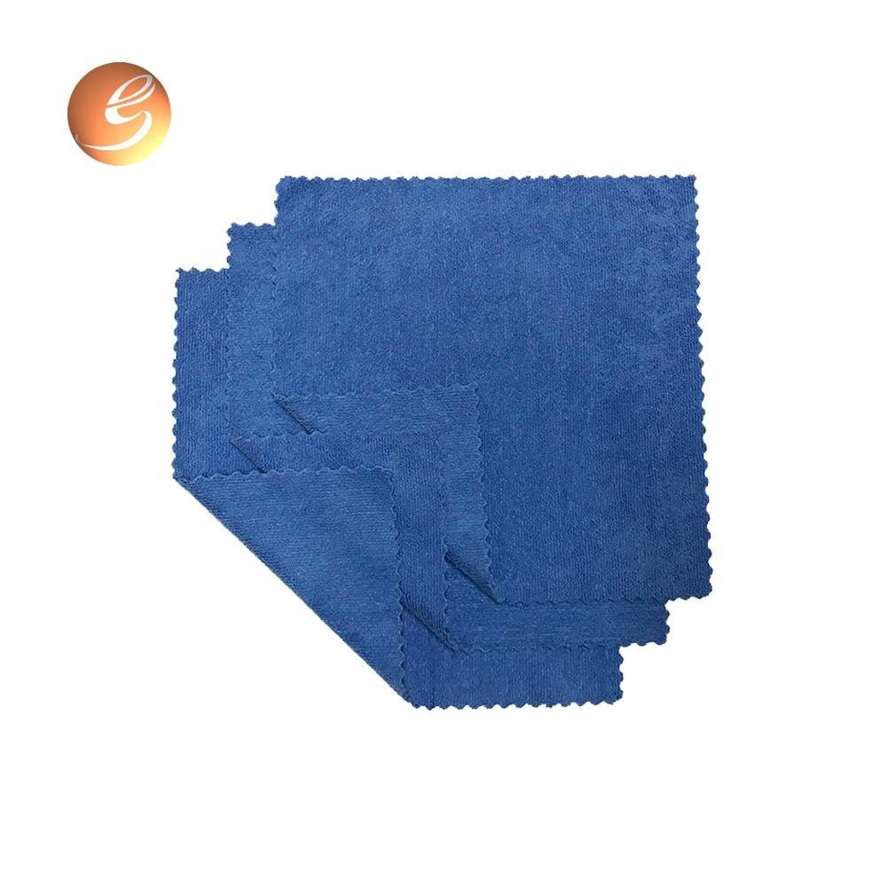 Original Factory Woven Towel - Reusable edgeless microfiber cloth car panel instrument cleaning towel – Eastsun