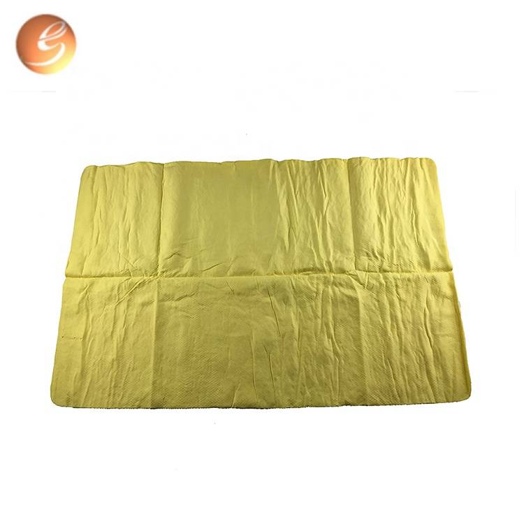 Excellent quality Leather Chamois For Car Wash - High quality custom cleaning cloth synthetic chamois car wash chamois – Eastsun