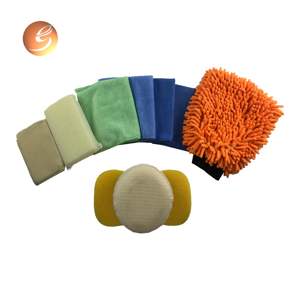 New style customized color sponge pad car washing set