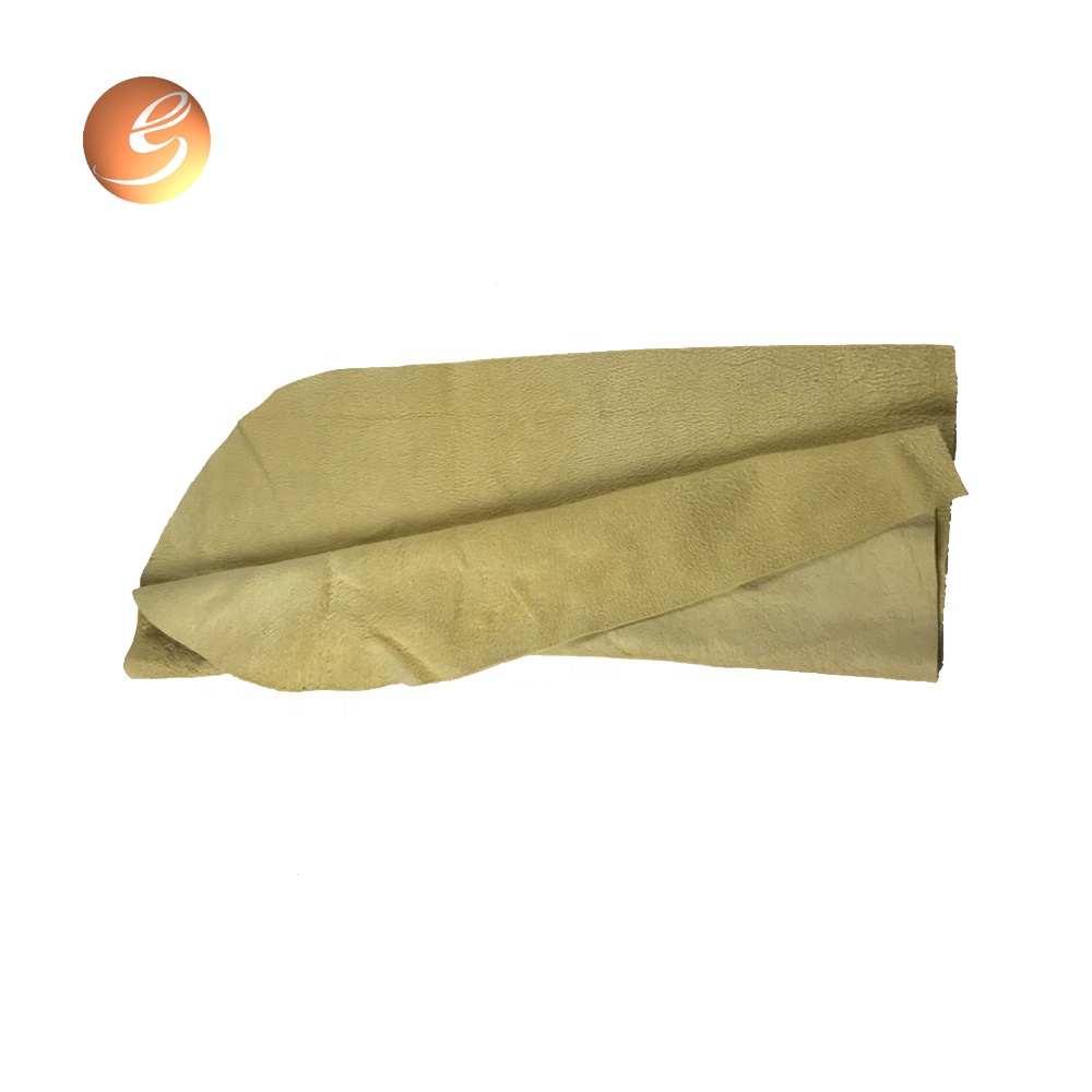 Wholesale complete sheepskin water uptake chamois lens cleaning cloth