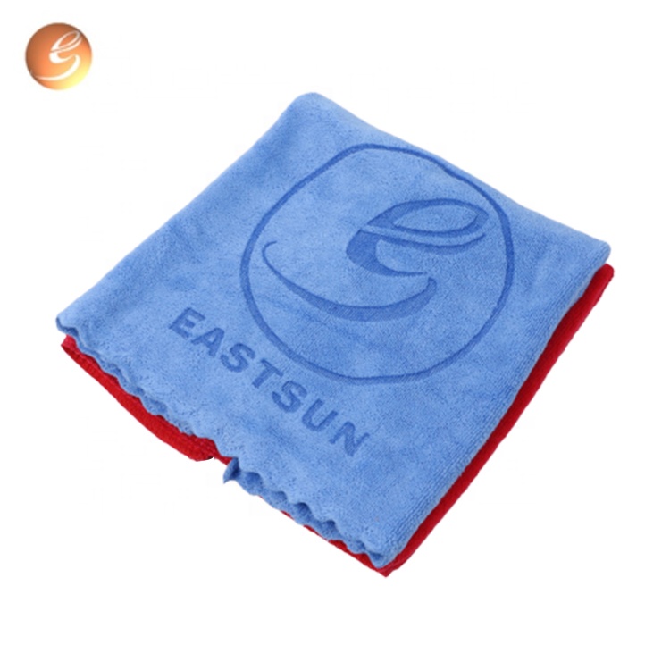 factory customized Microfiber Car Wash Magic Towel - Wholesale Car Washing Microfibre cloth Car dry cleaning edgeless towel with Custom Design – Eastsun