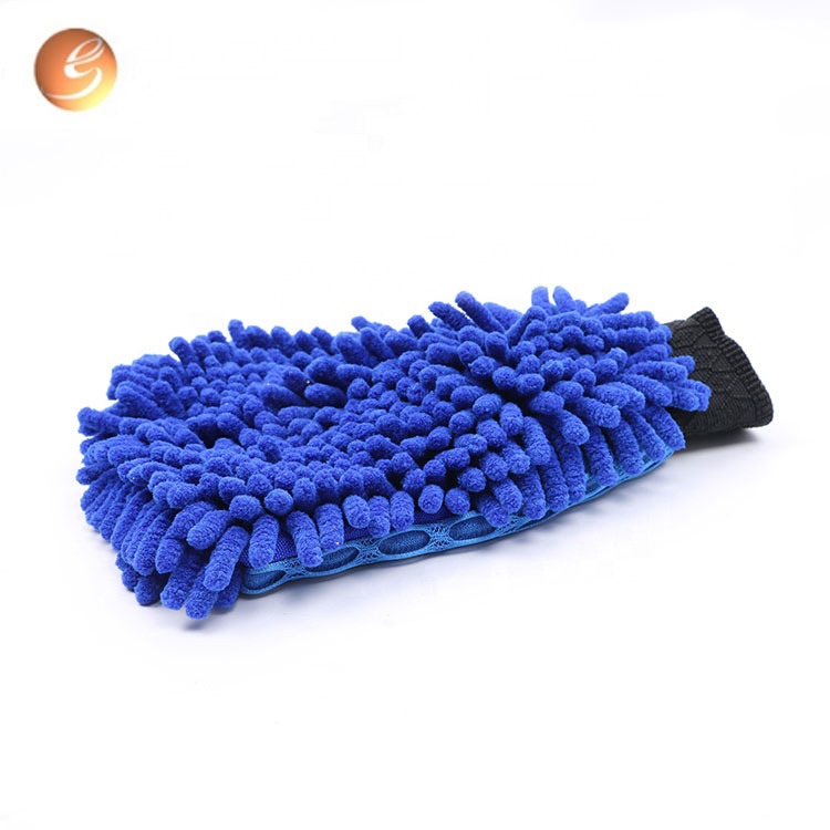 OEM manufacturer 2 In 1 Chenille Microfiber Car Wash Mitt With Pole - Professional Made 22*17 cm Thick Efficient Car Wash Beauty Car Cleaning Glove – Eastsun