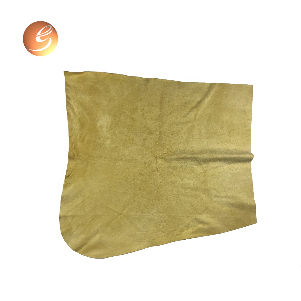 Good quality water absorption water uptake leather chamois for car wash