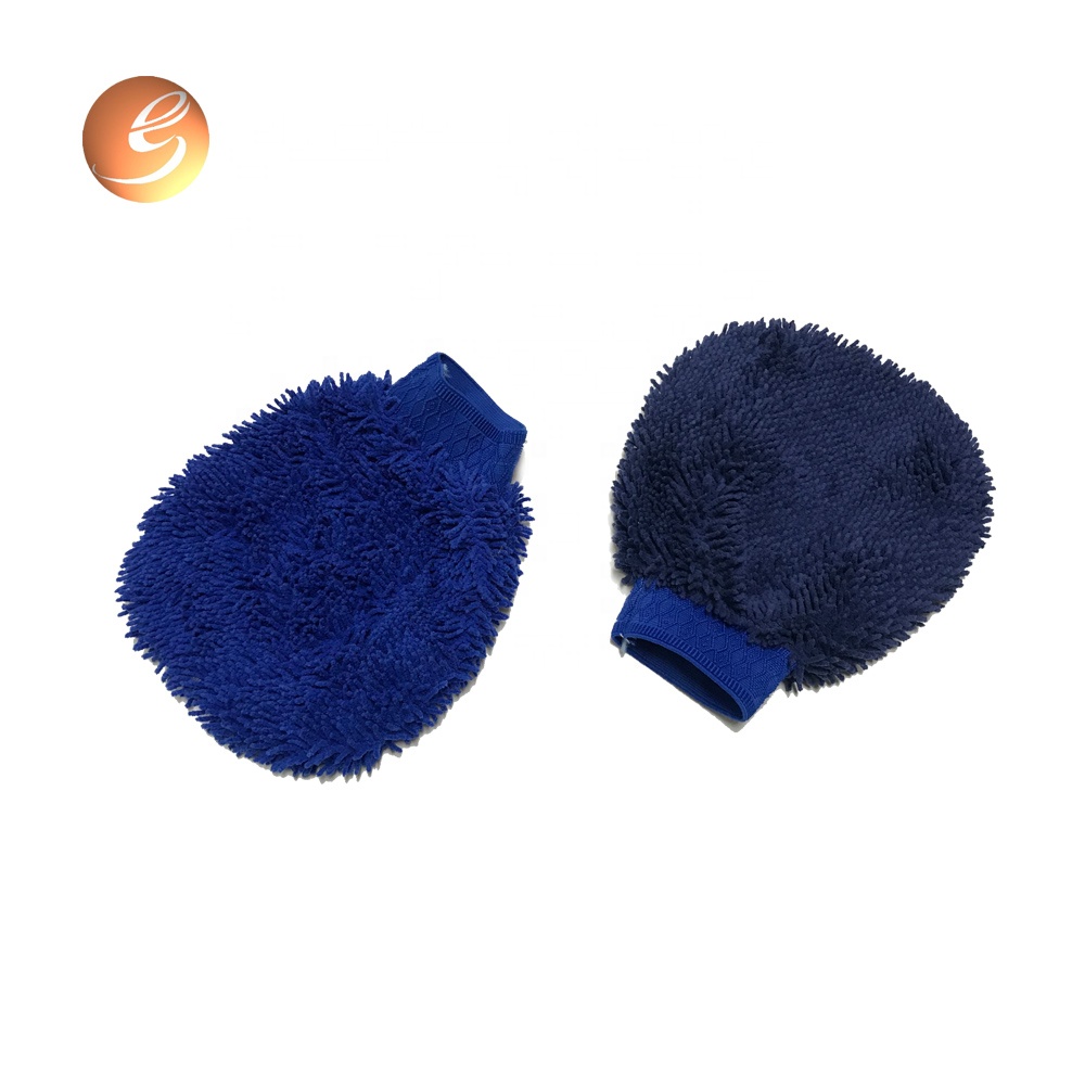Wholesale Price Double Face Synthetic Dusting Polishing Gloves - Microfiber chenille car care cleaning mitt glove car wash mitt – Eastsun