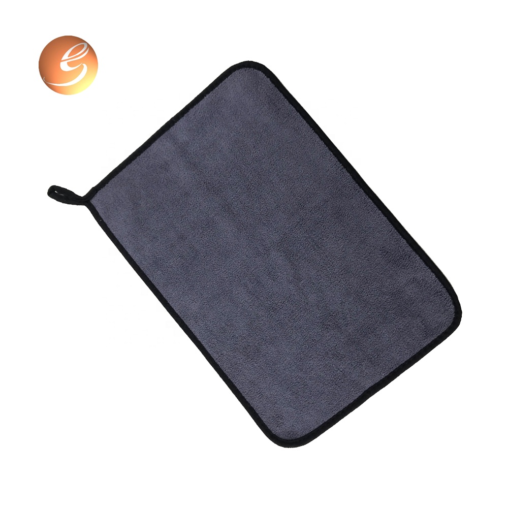 Customized excellent dust removing ability microfiber cloth easy to make it clean and quick dry