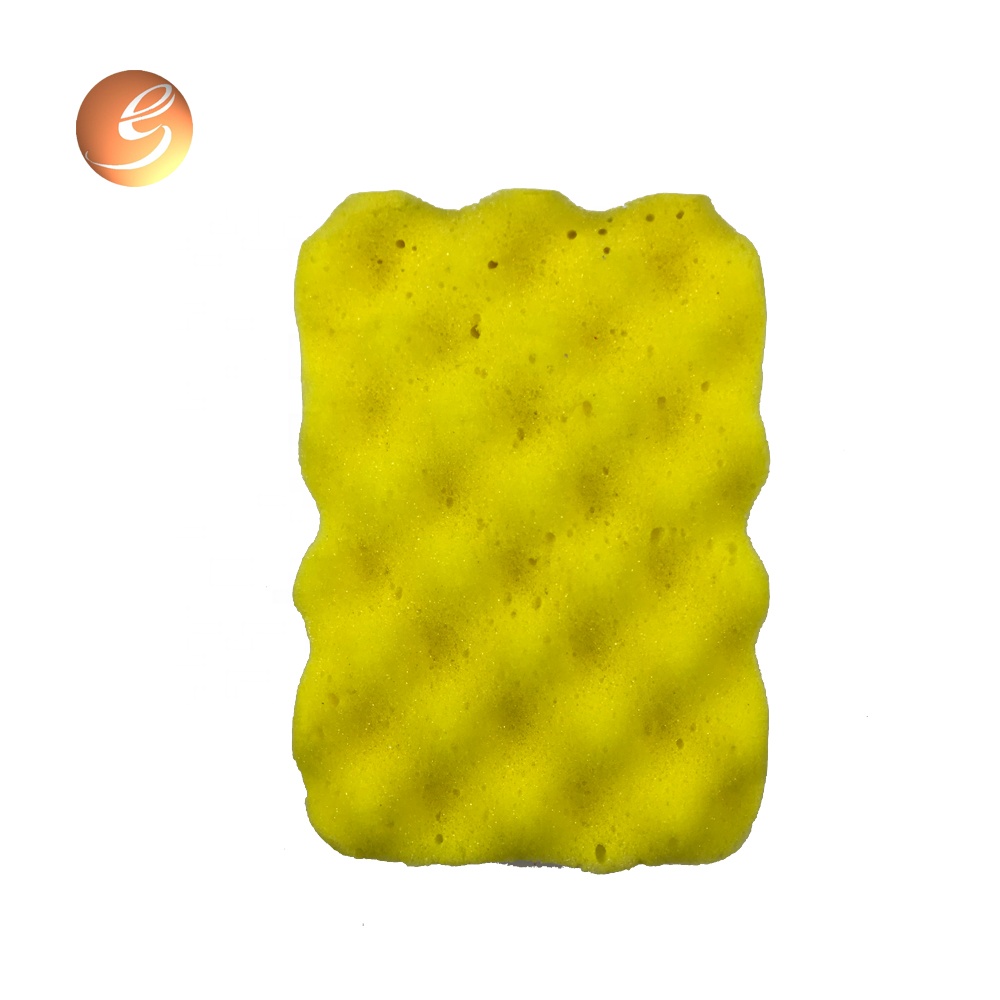 Factory direct sale double side different use microfiber cleaning sponge