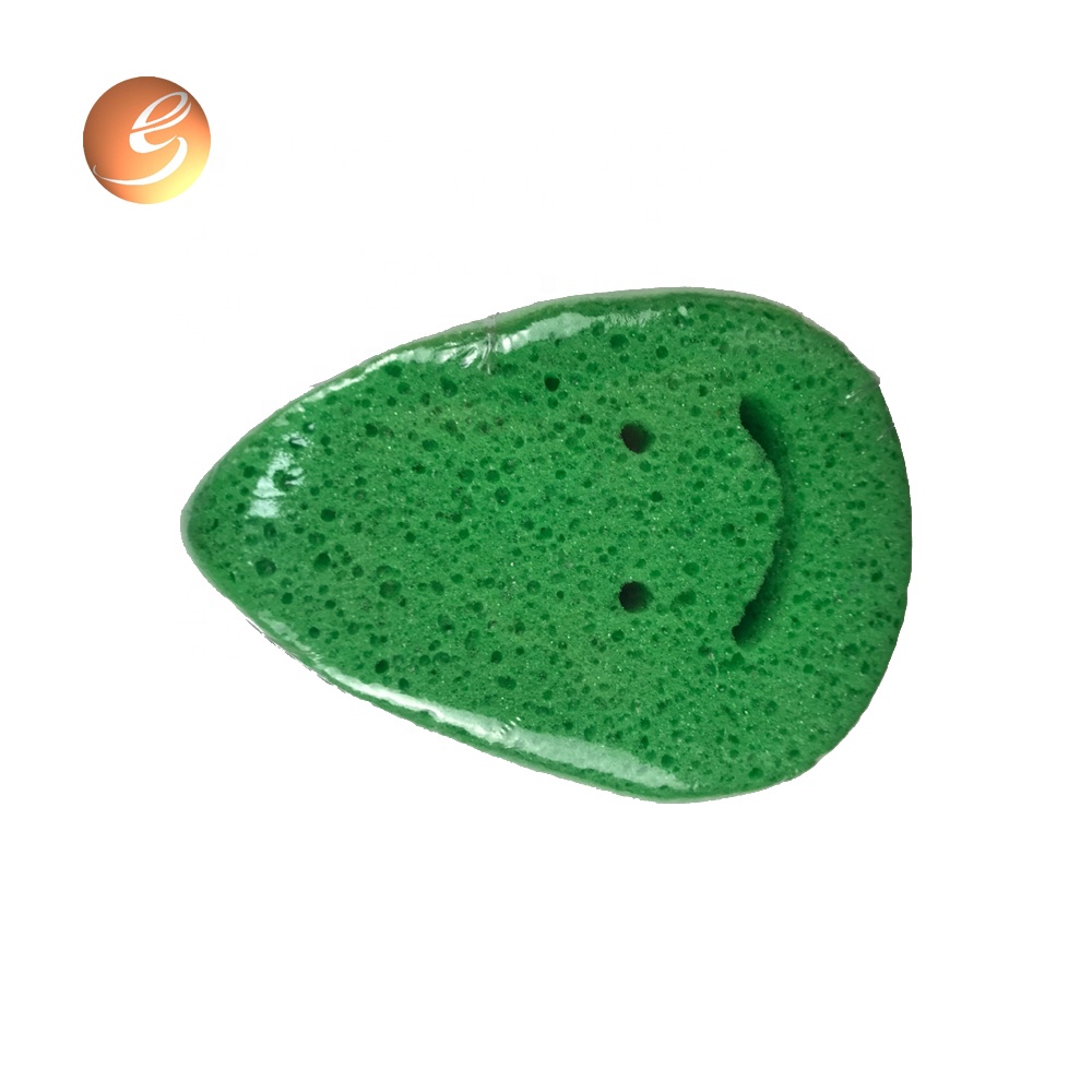 Best price soft thick green cleaning sponge for car