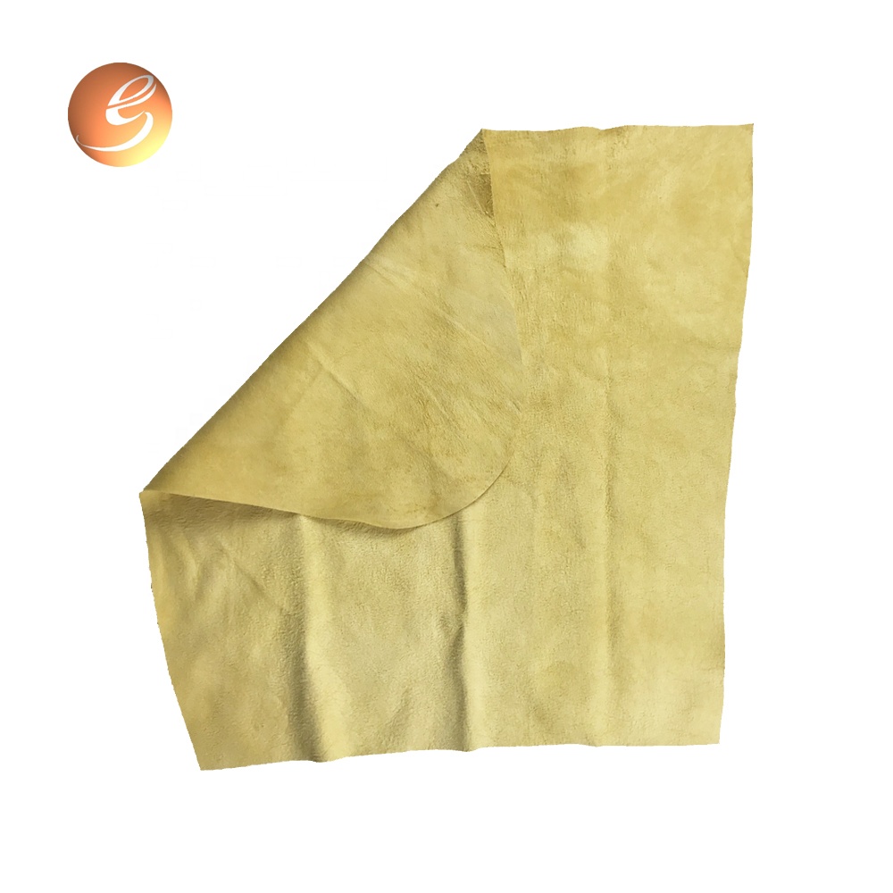 Factory Cheap Hot Towel Chamois Cloth Synthetic Leather - Multi function good drying thick genuine chamois leather in cleaning cloth – Eastsun