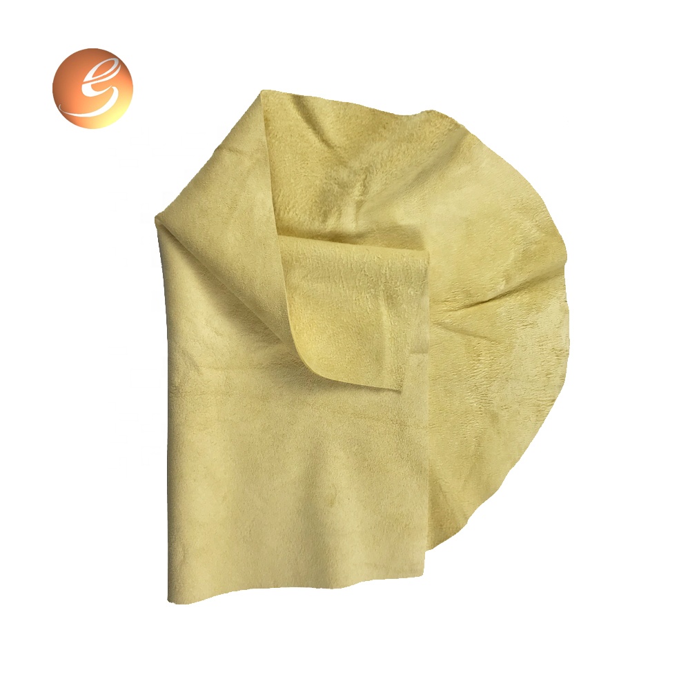 Manufacturer for Chamois Glasses Cloth - Multi function good drying soft genuine chamois leather for car cleaning – Eastsun