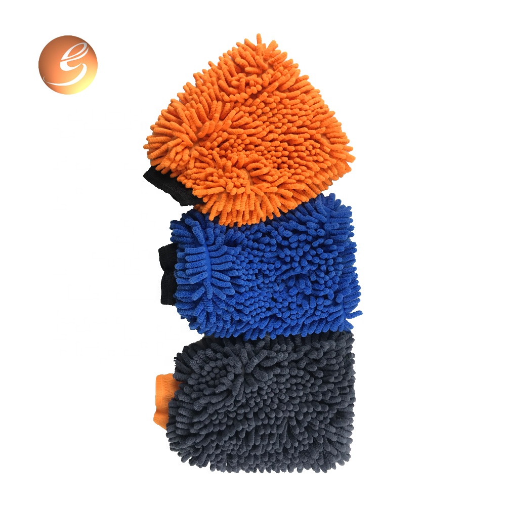 New Delivery for Cleaning Gloves - Large quantity exterior car cleaning customized logo chenille wash mitt – Eastsun