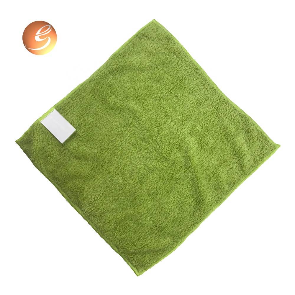 2019 Good Quality Microfiber Cloth Mop - 2019 Promotional 30cm Square Small Coral Fleece Microfiber Hand Towel – Eastsun