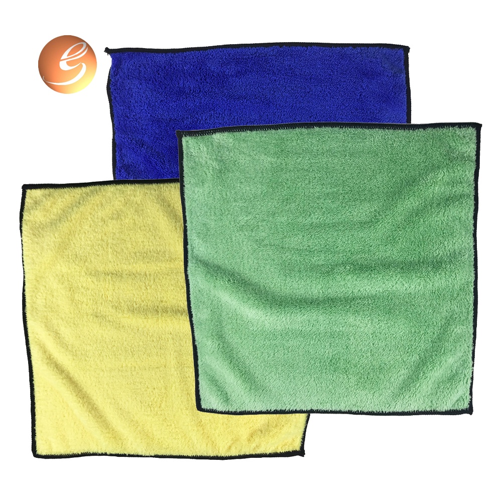 Top Suppliers Dress Towel Double-Side Microfiber Cleaning Cloth - Excellent thick reusable microfiber cleaning kitchen cloth car clean set – Eastsun