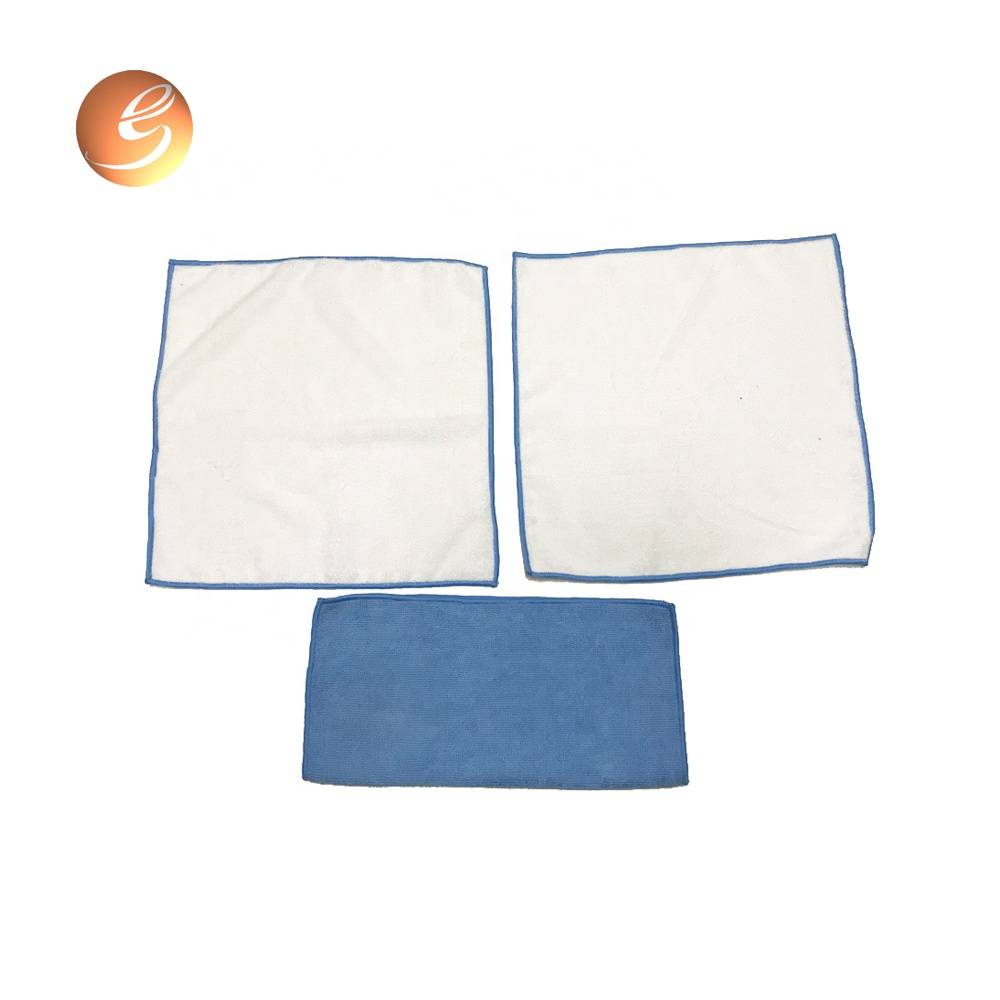 Custom microfibre glass cleaning cloth car seat towel