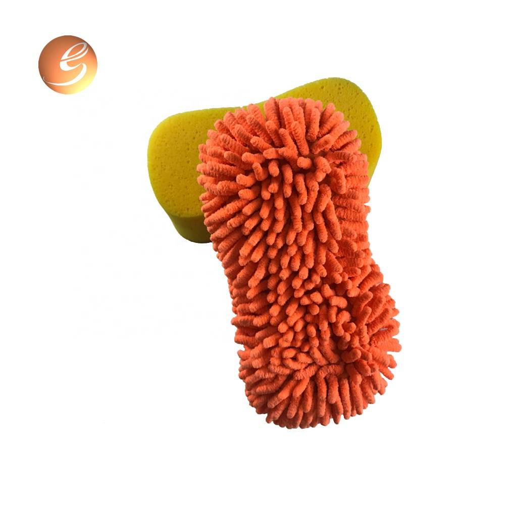 High Quality for Sponge Spa Car Wash - Handle Sponge Microfiber Chenille Sponge For Car Cleaning – Eastsun