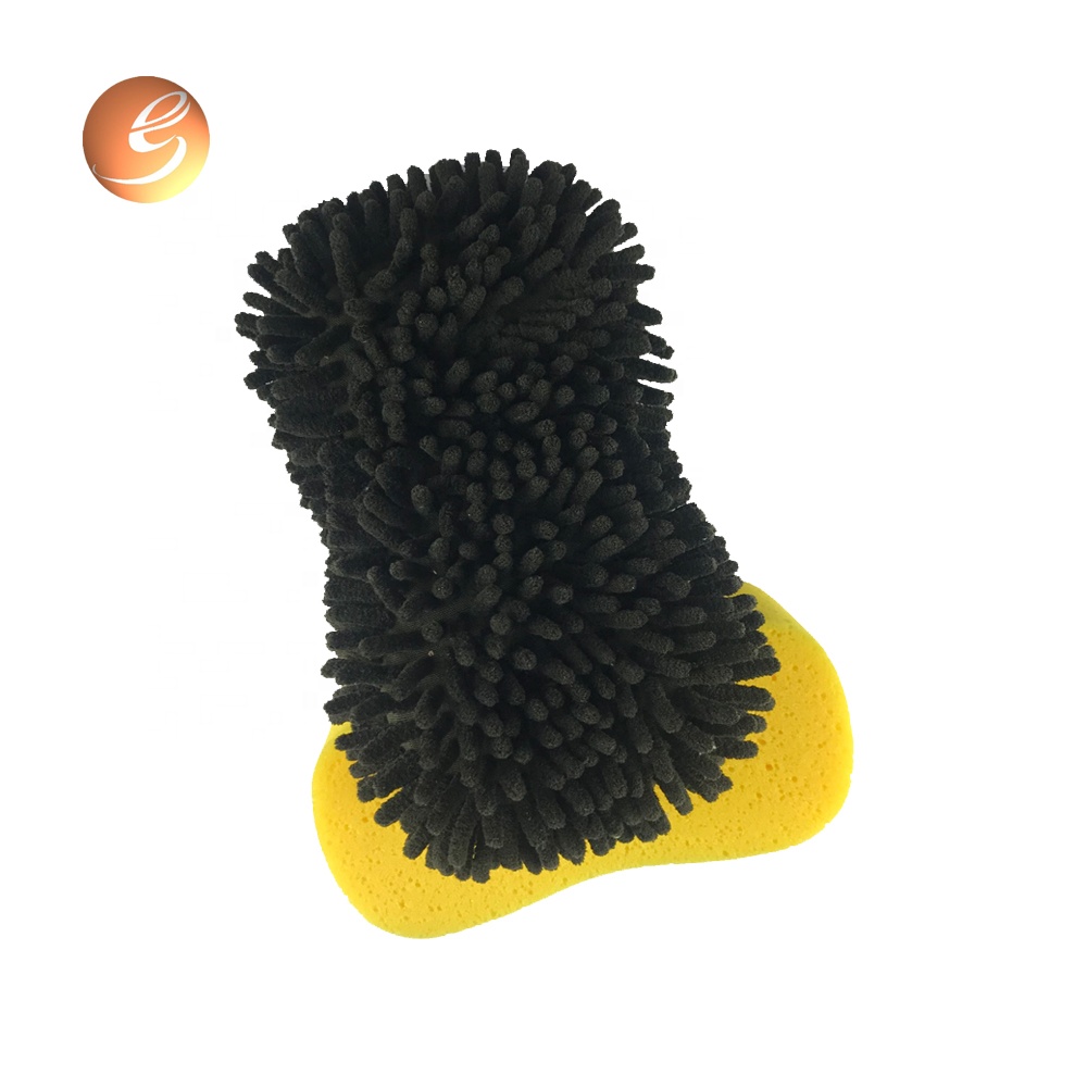 Great durability microfibre sponges ultimate microfiber chenille car wash sponge
