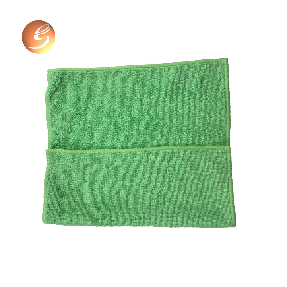 Soft quick dry checks weaving table wipe magic kitchen cleaning rag microfiber cloth towel