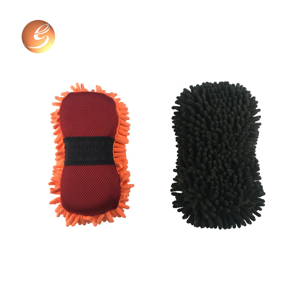 Auto Care Microfiber Soft Ultrafine Fiber Long Chenille Wash Sponge
