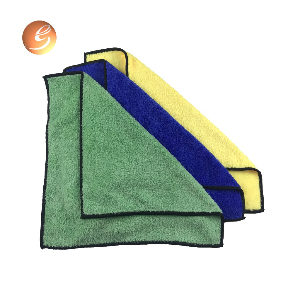 Factory Cheap Best Microfiber For Auto Detailing - Microfiber non dust table bright color Cleaning Cloths Kitchen Towels Set – Eastsun