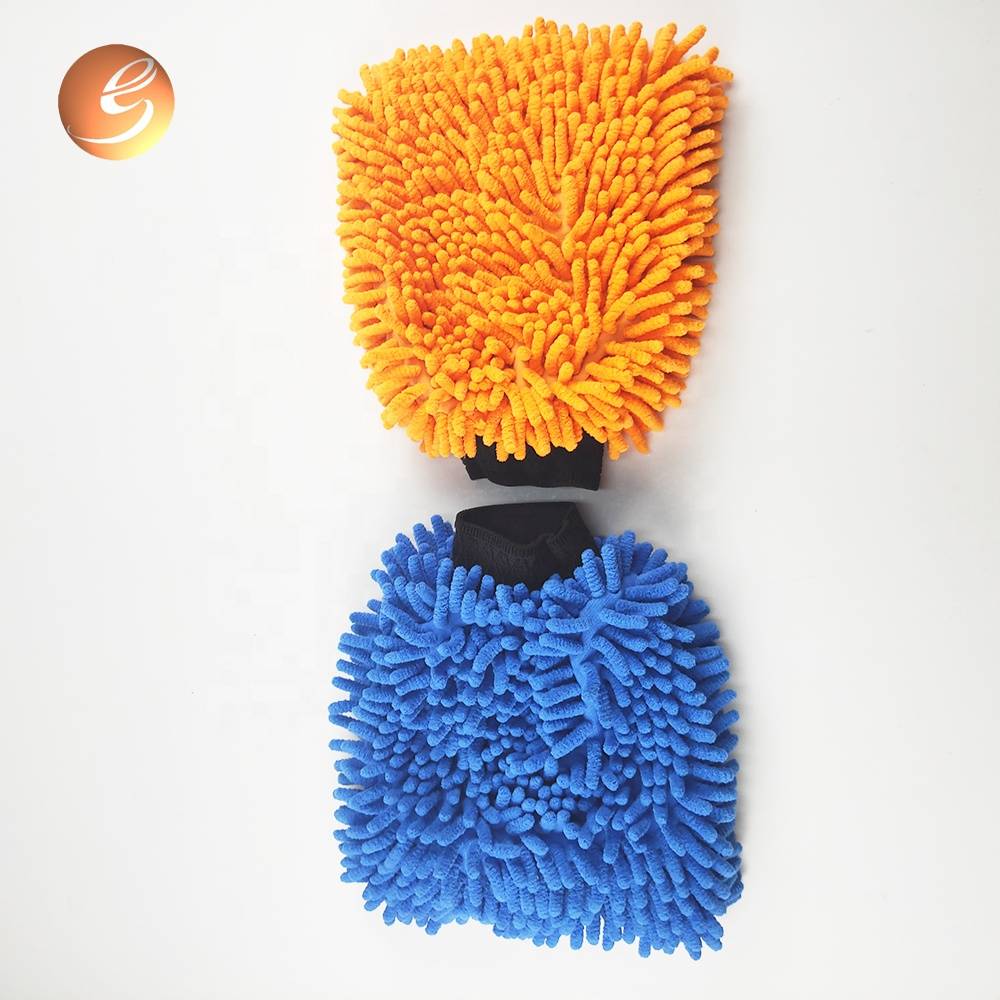Factory wholesale Chenille Car Cleaning Wash Mitt Dusting - Strong Water Absorption Car Polishing Mitt – Eastsun