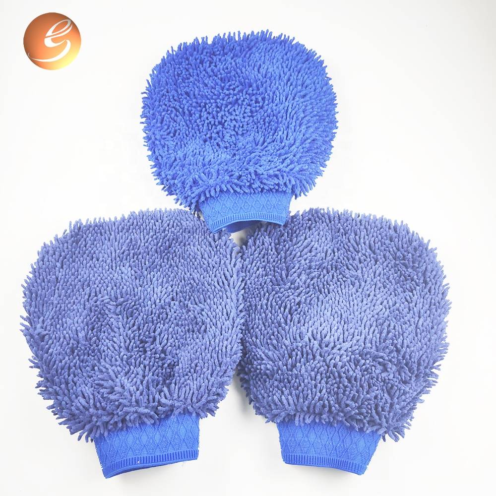 Chinese wholesale Sheepskin Mitts - High Performance Single Face Chenille Mitts for Car Washing – Eastsun