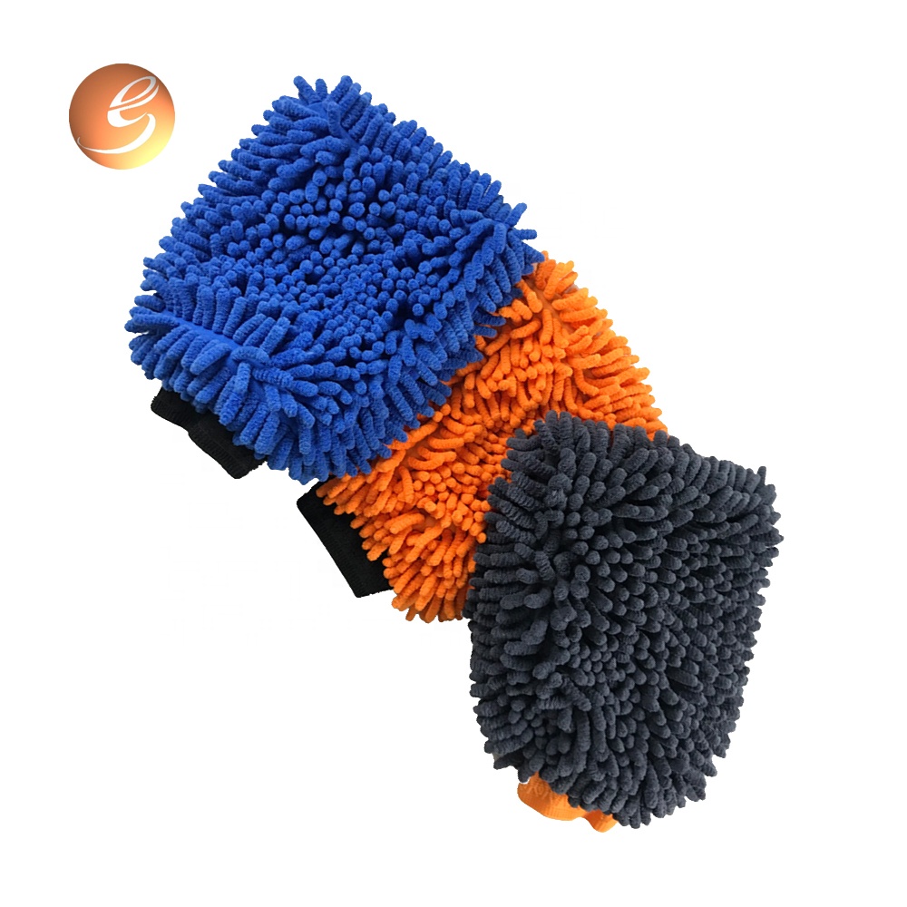 2019 wholesale price Sheepskin Glove - Large quantity car washing do not pilling microfiber chenille mitt – Eastsun