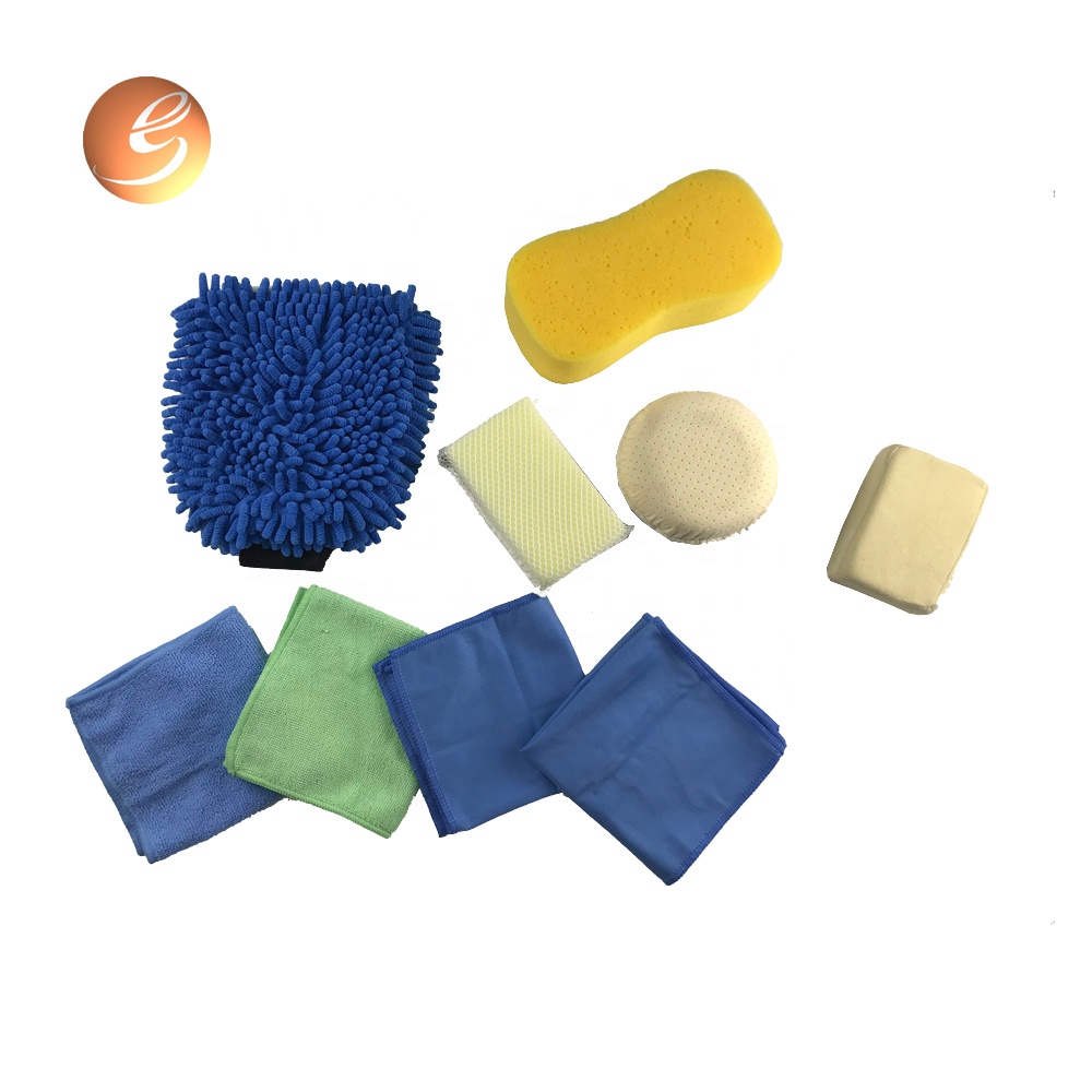 Factory direct sale durable natural chamois sponge car washing kit