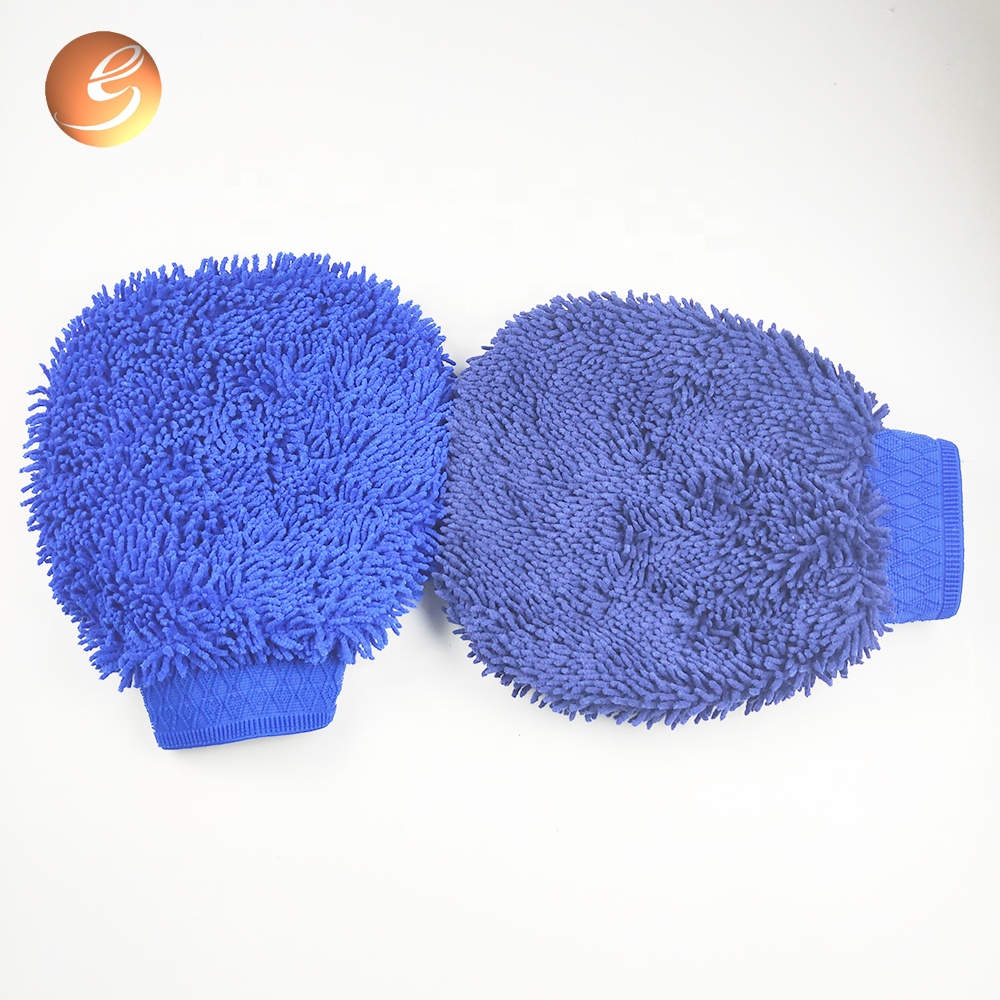China Cheap Automobile Chenille Car Cleaning Product Mitt
