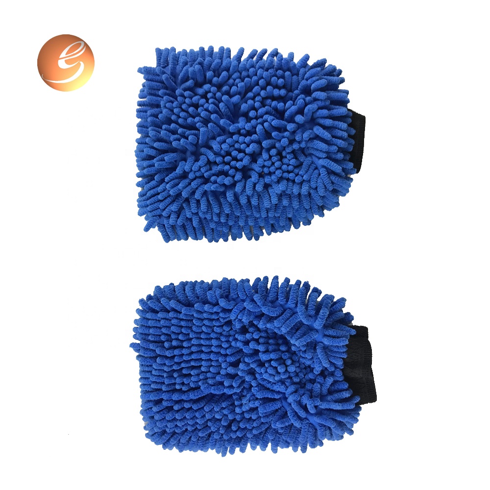 Good User Reputation for Car Clean Glove - Factory direct sale 108g plush microfiber car wash mitt – Eastsun