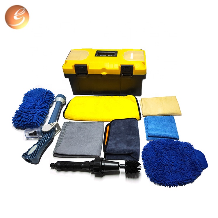 Hot sale Microfiber cloth cleaning set car Washing Tool kit