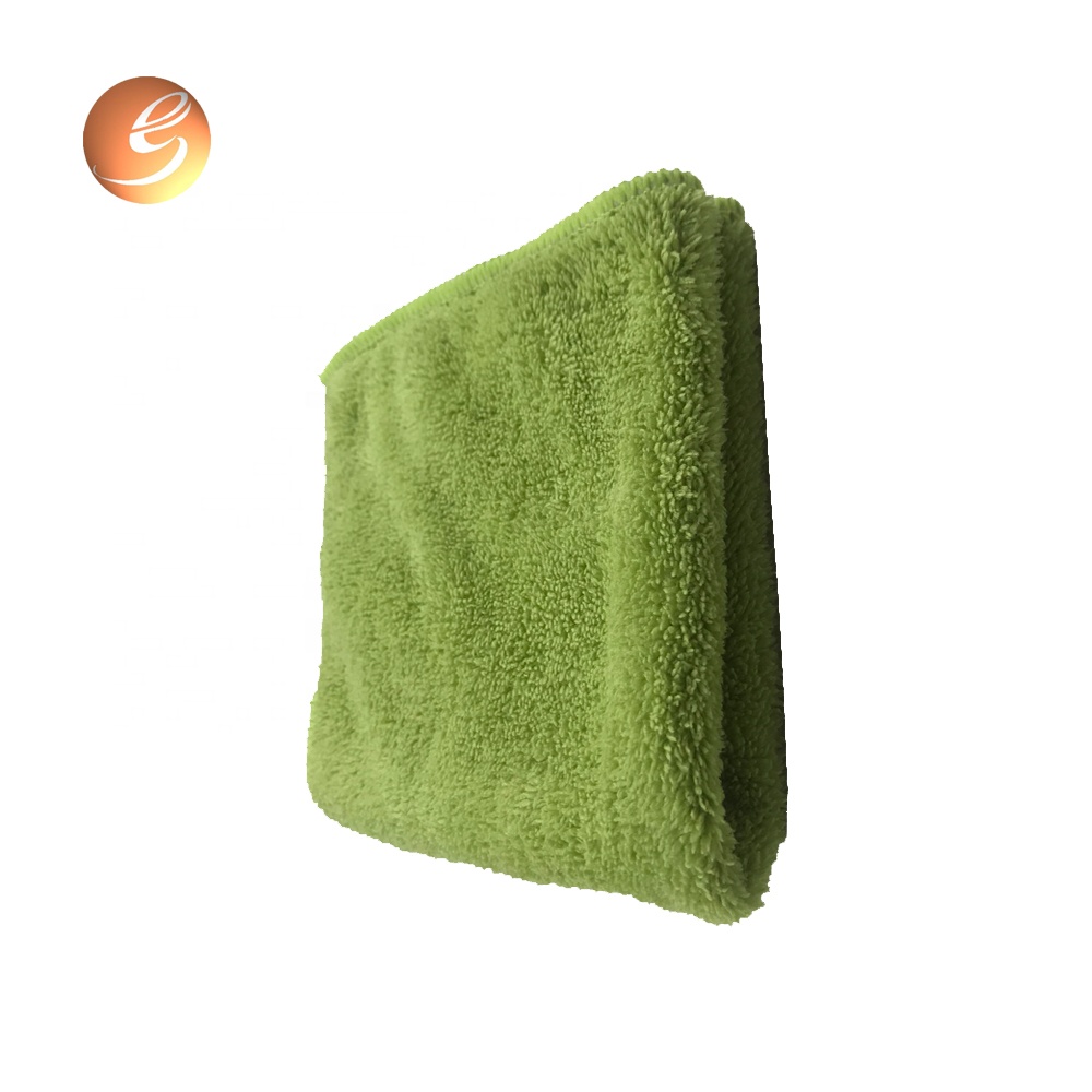 plush coral fleece microfibre cloth super softness car cleaning towel car wash small towel